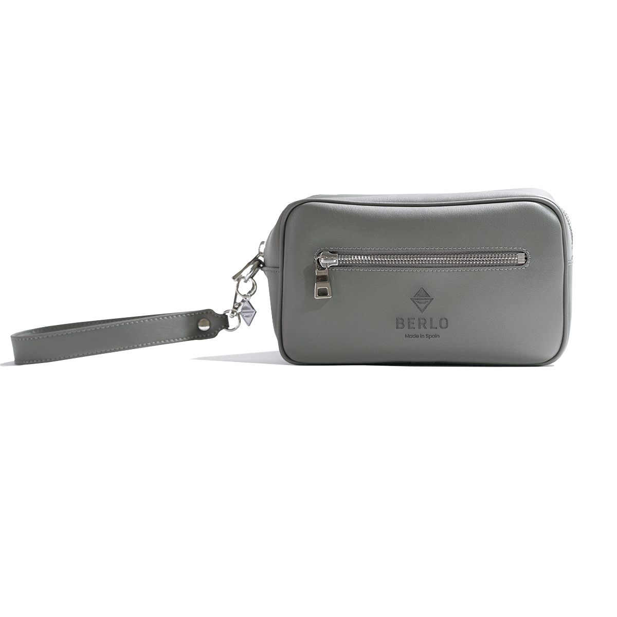 Berlo Cactus Leather Toiletry Bag