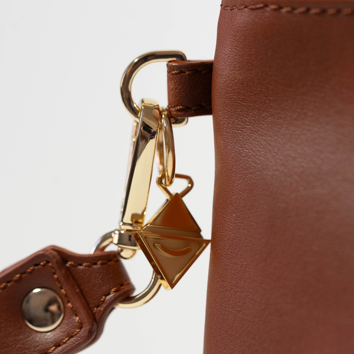 Berlo Cactus Leather Cosmetics Bag Large