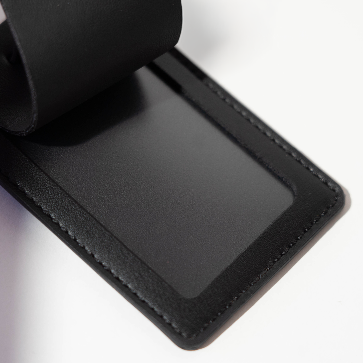 Berlo Cactus Leather Luggage Tag