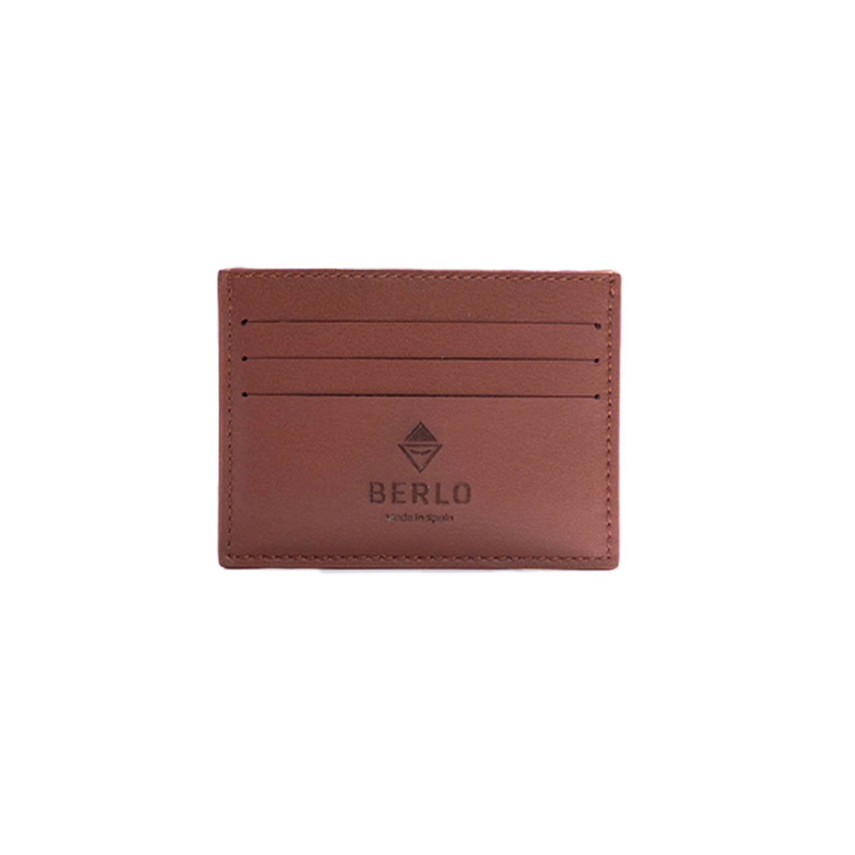 Berlo Cactus Leather Card Holder