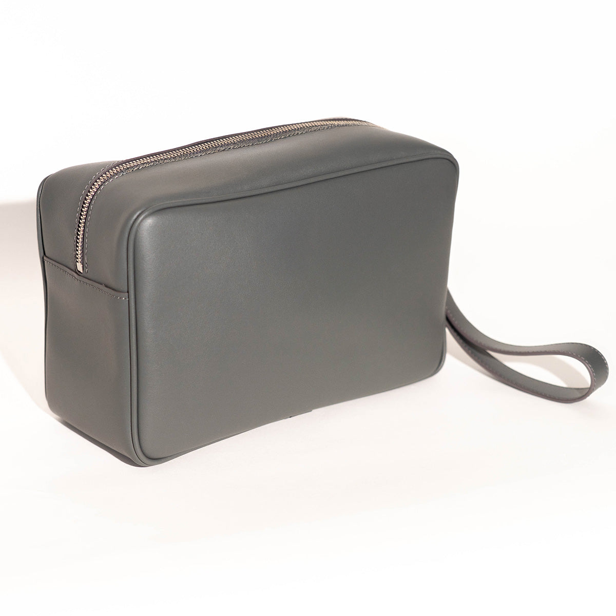 Berlo Cactus Leather Toiletry Bag Large