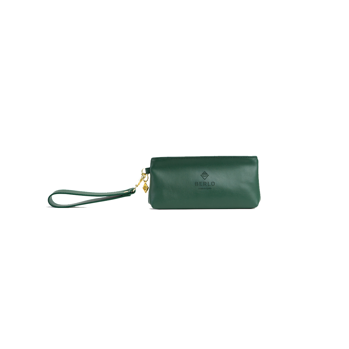 Berlo Cactus Leather Cosmetics Bag Small