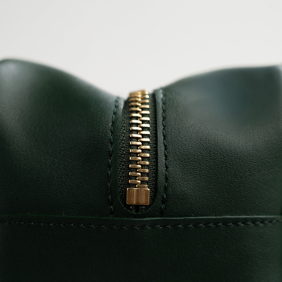 Berlo Cactus Leather Makeup Bag