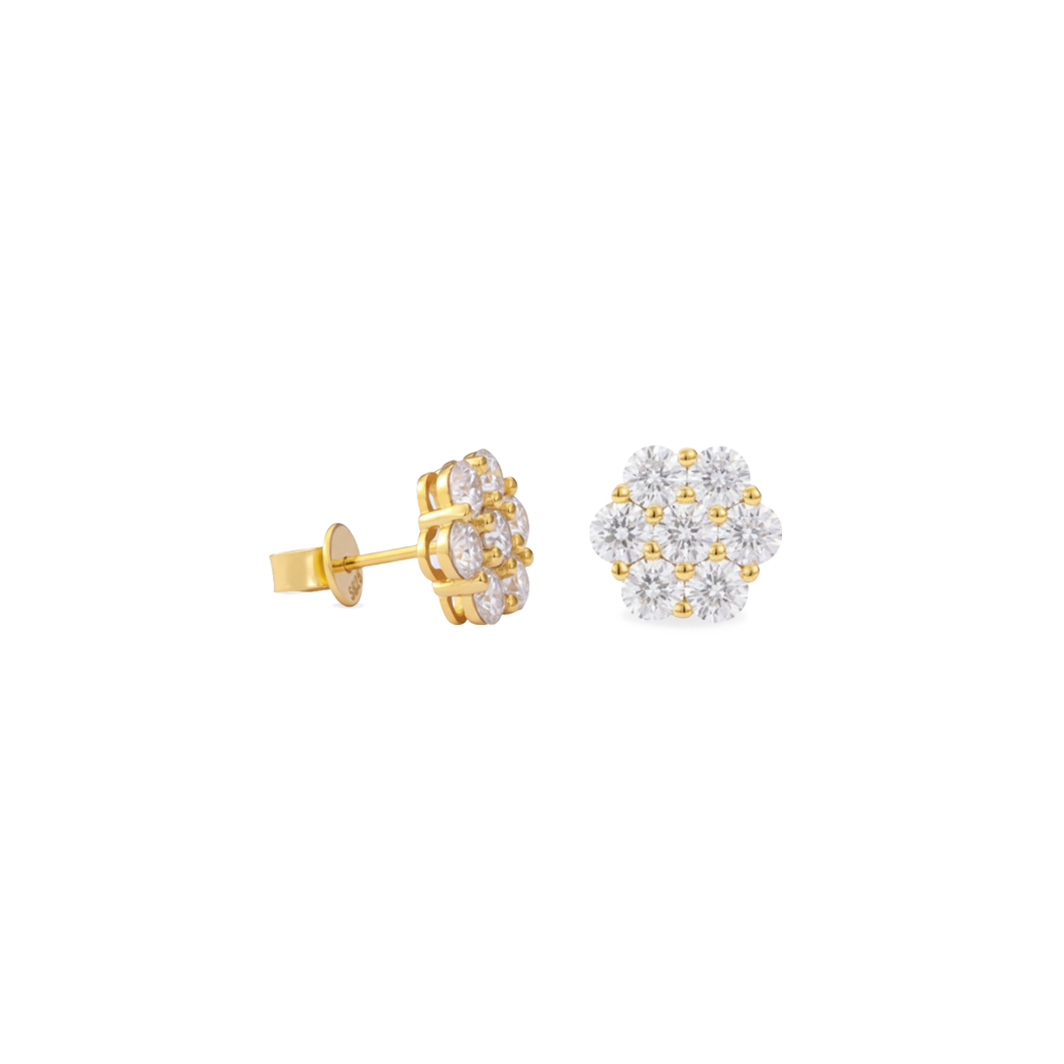 Floral Stud Earrings
