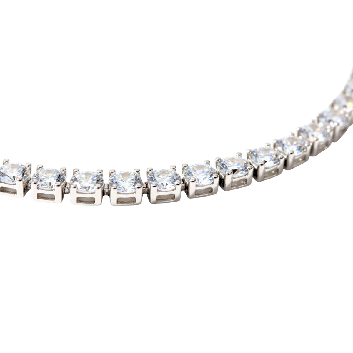 Diamond Tennis Chain Necklace