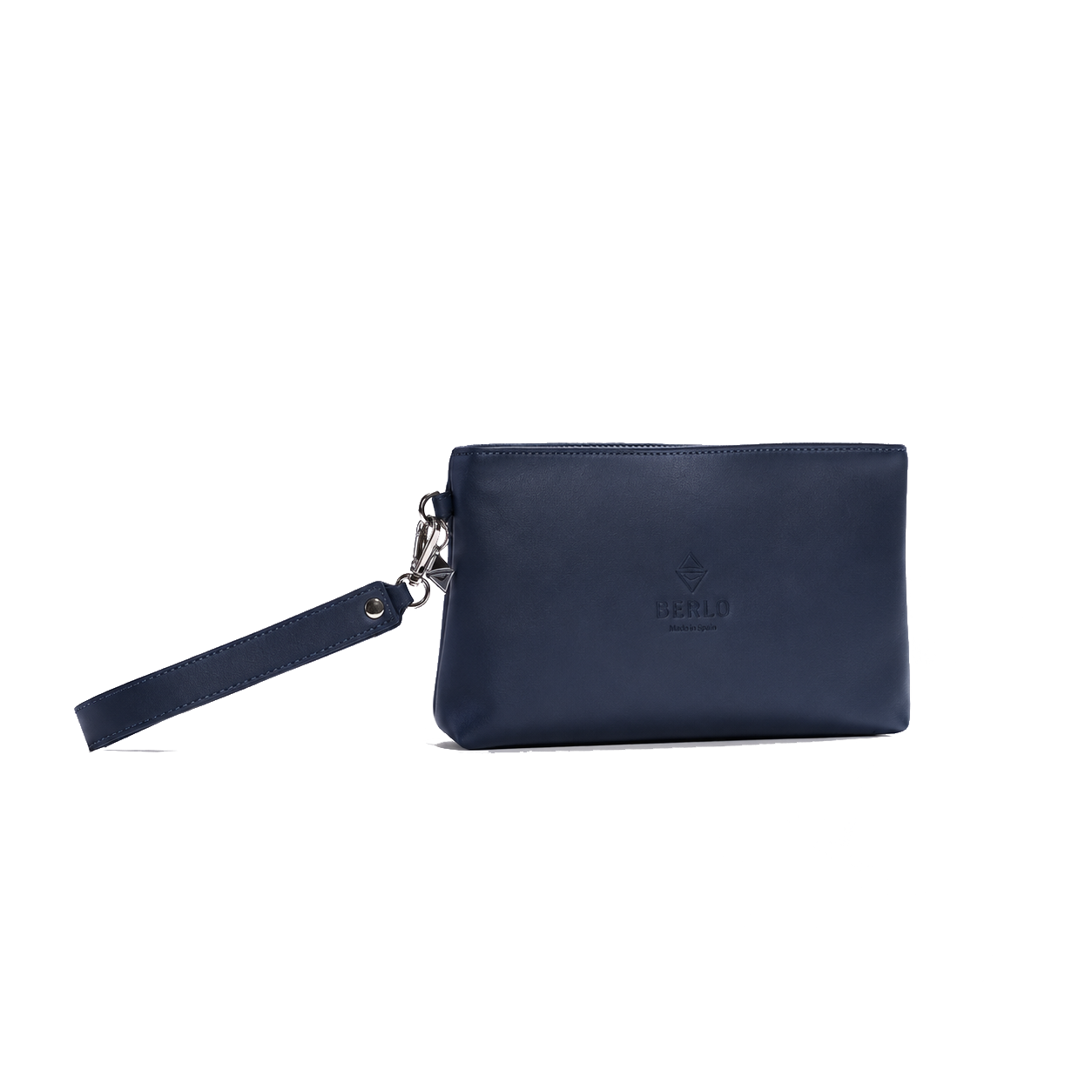 Berlo Cactus Leather Pouch Bag Large