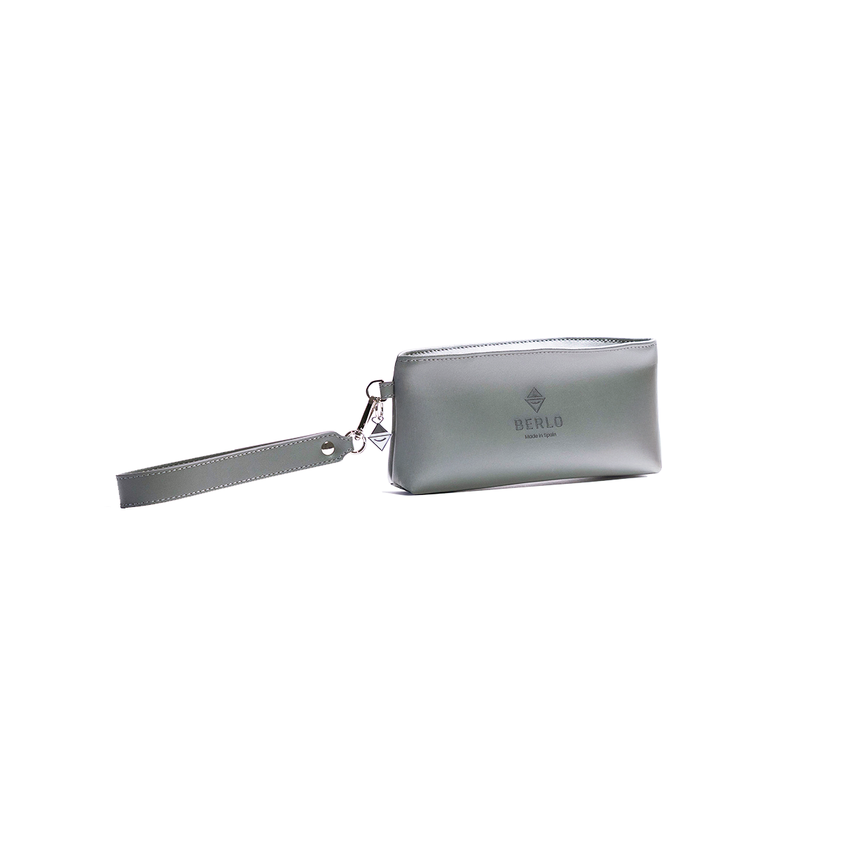 Berlo Cactus Leather Cosmetics Bag Small