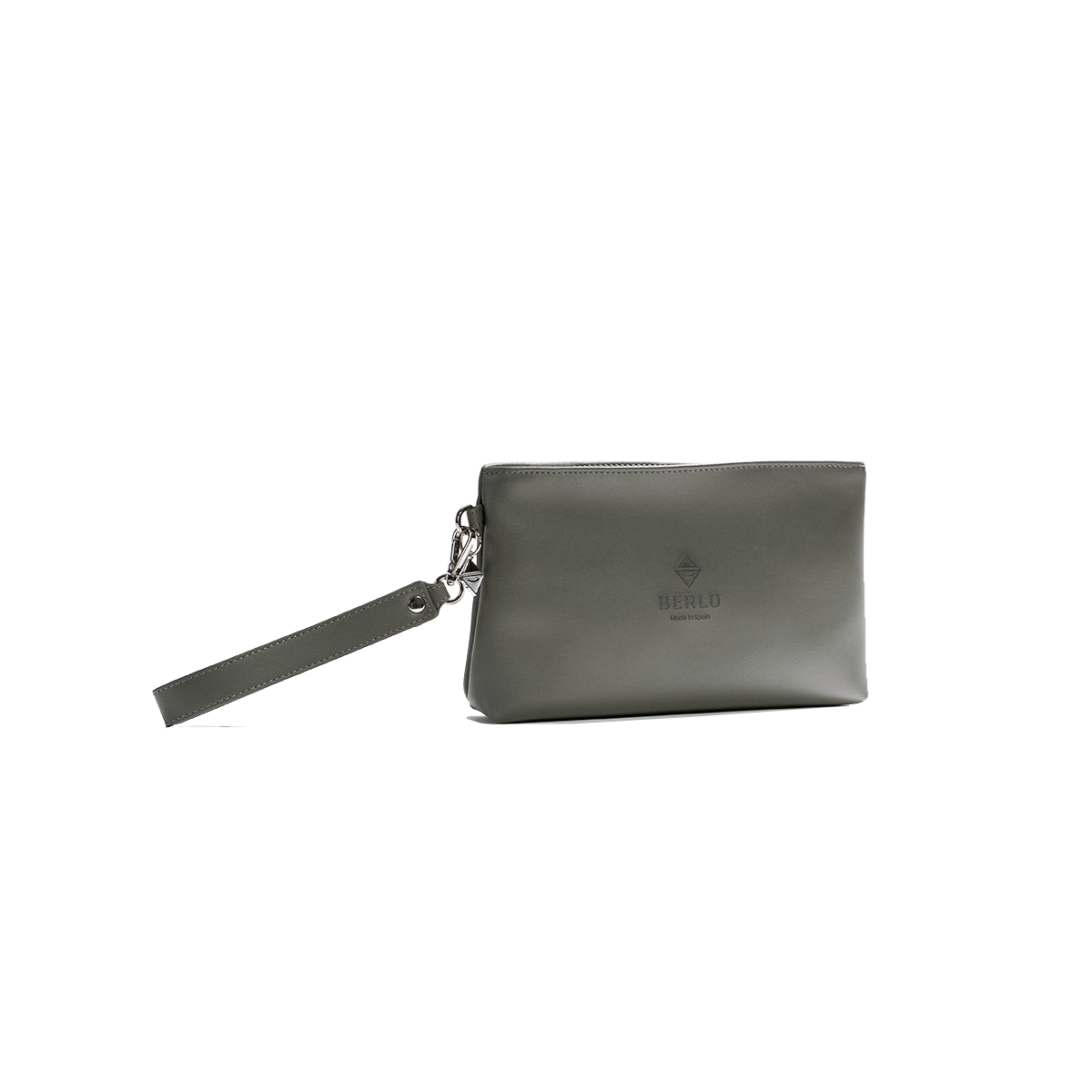 Berlo Cactus Leather Cosmetics Bag Large