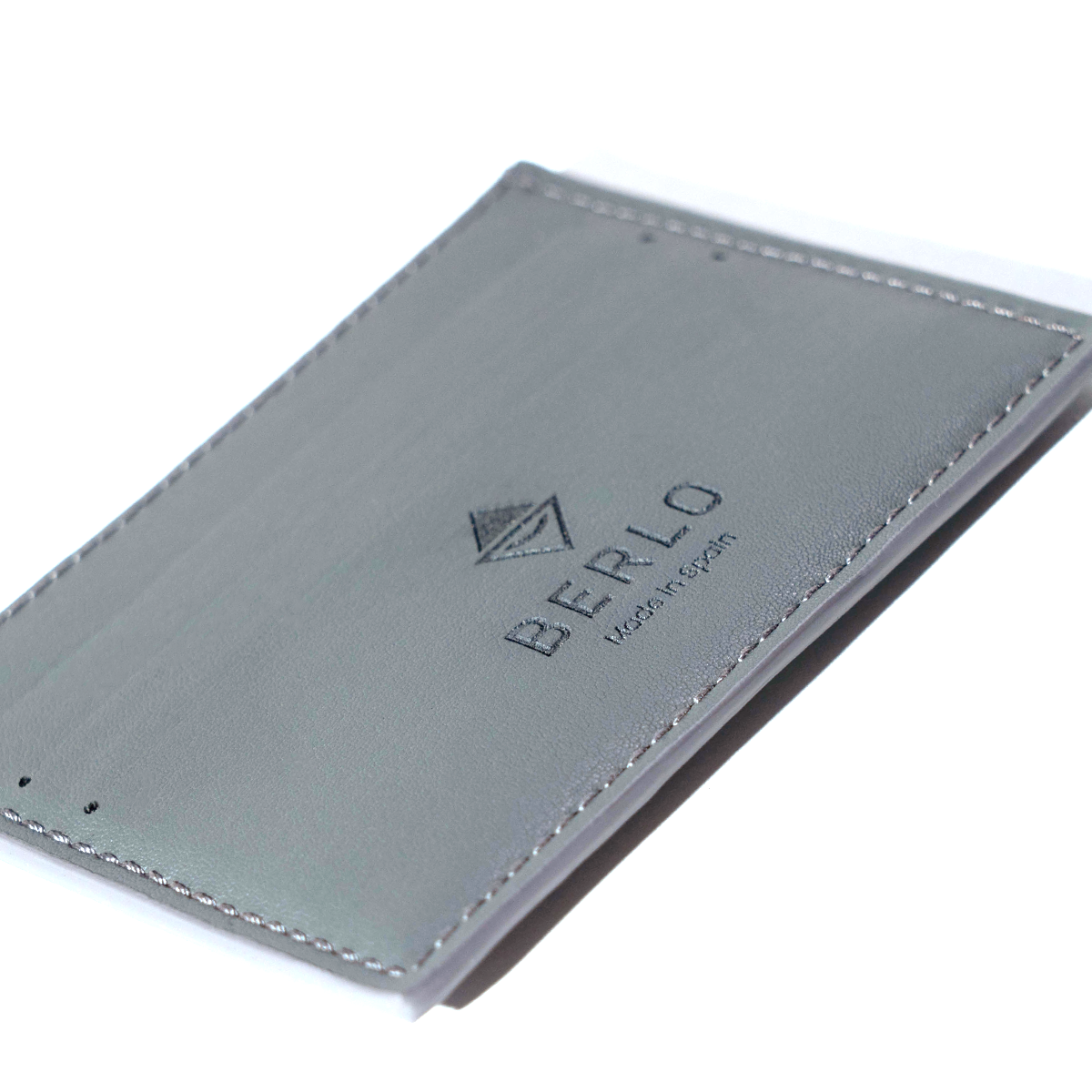 Berlo Cactus Leather Card Holder