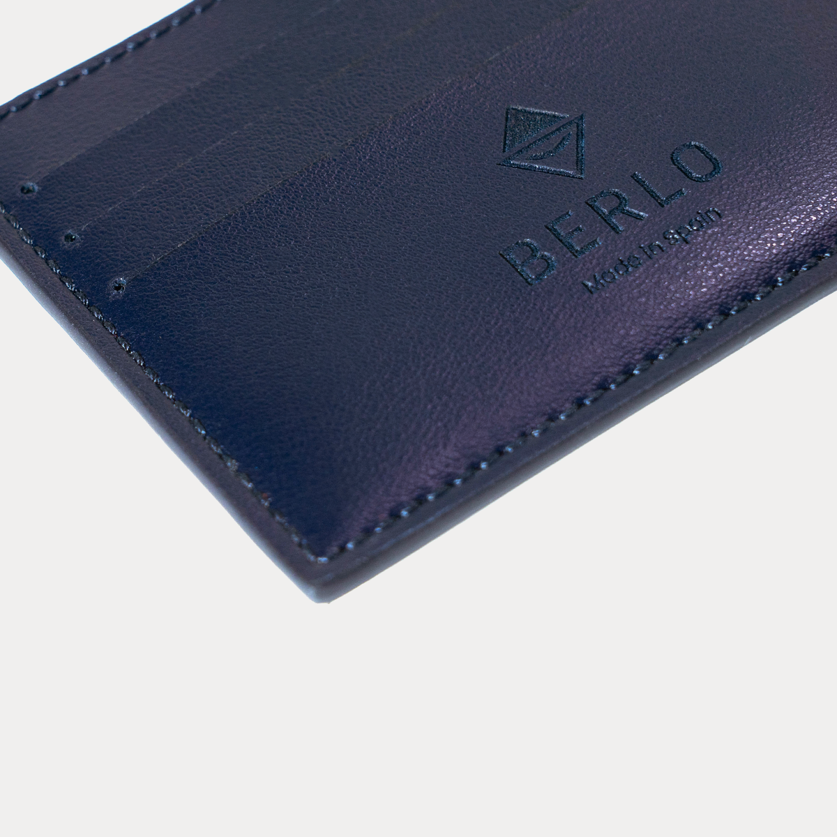 Berlo Cactus Leather Card Holder