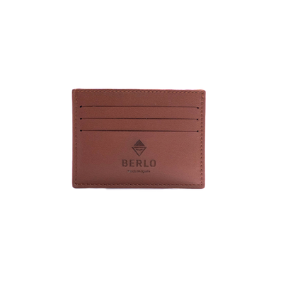 Berlo Cactus Leather Card Holder
