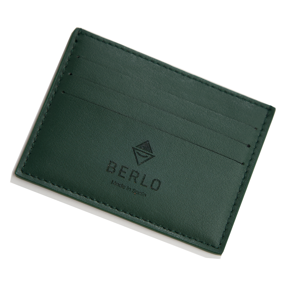 Berlo Cactus Leather Card Holder