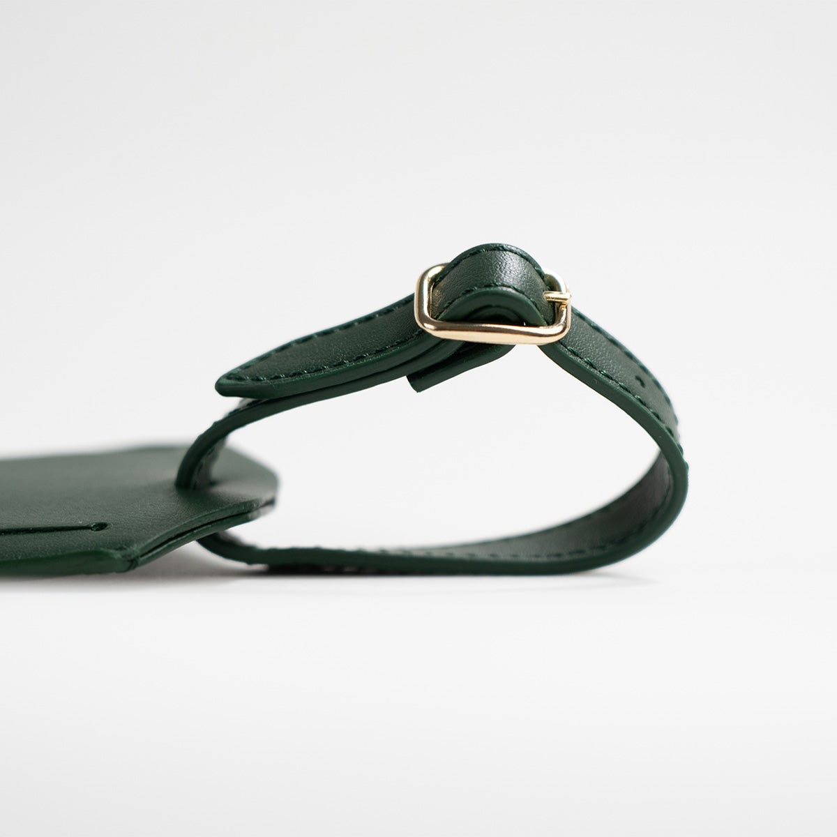 Berlo Cactus Leather Luggage Tag