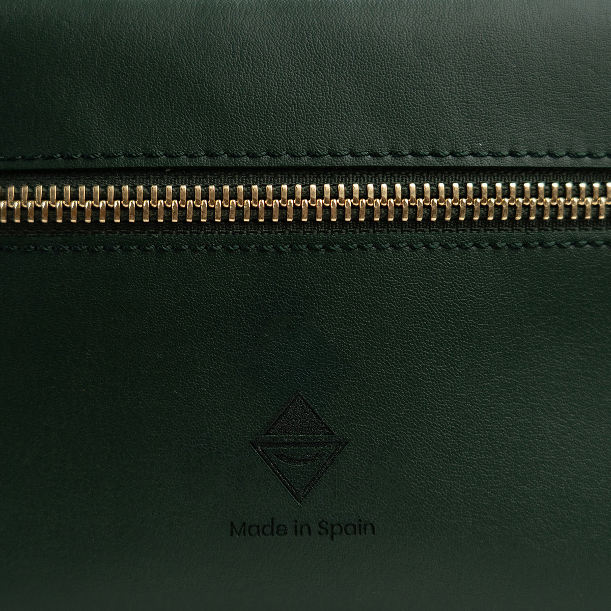 Berlo Cactus Leather Makeup Bag