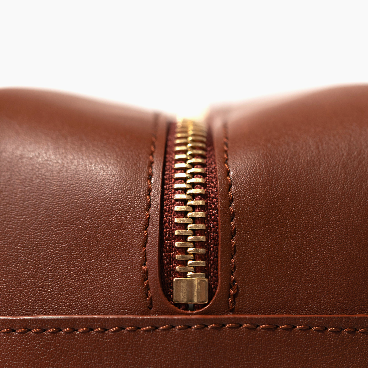 Berlo Cactus Leather Toiletry Bag