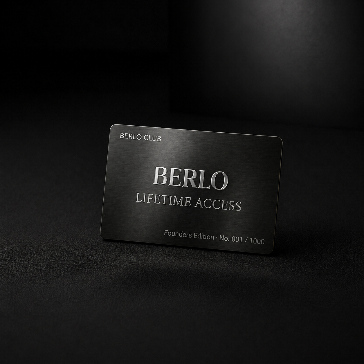 Berlo Club Founders Pass to Shopify
