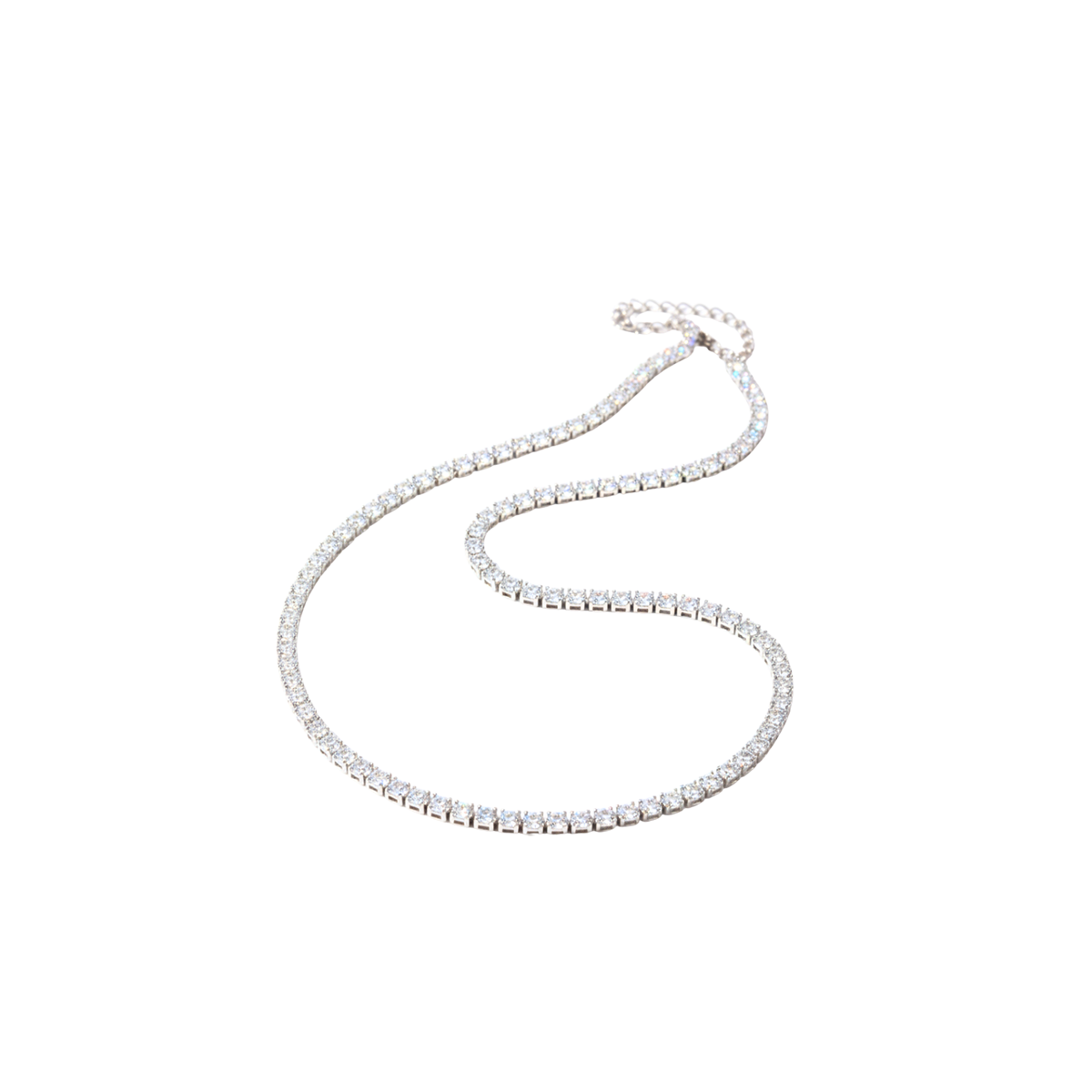 Diamond Tennis Chain Necklace