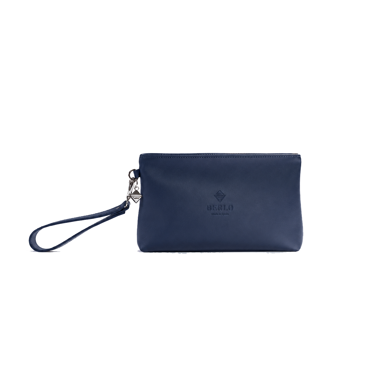 Berlo Cactus Leather Pouch Bag Large