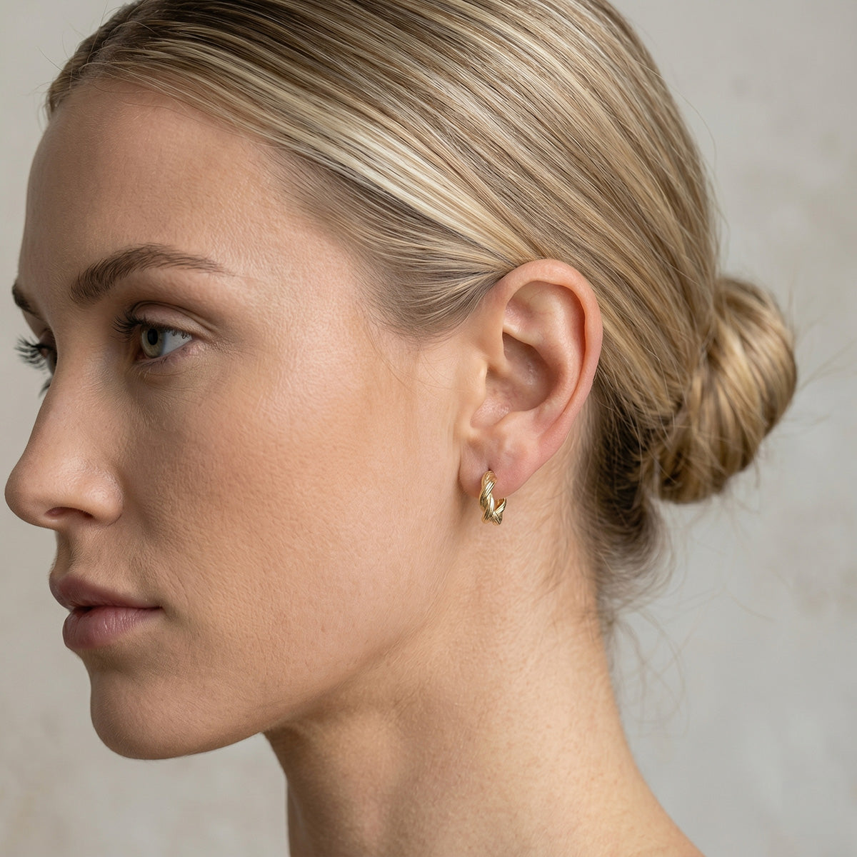 Berlo Heritage — 14K Gold Vermeil Classic Hoop Earrings