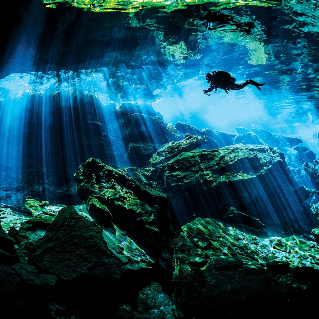 Underwater diver